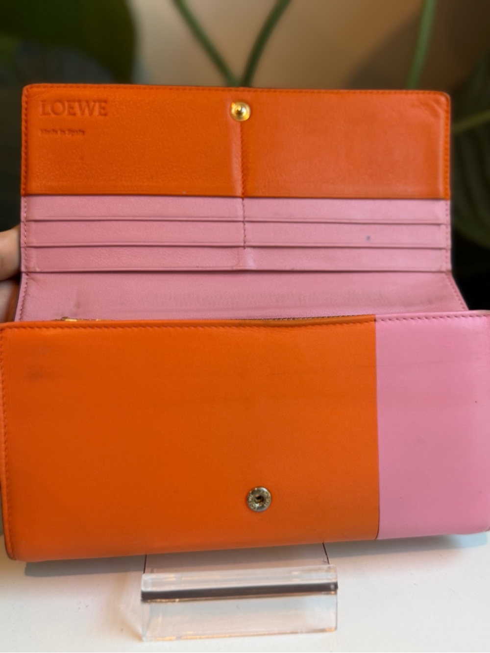 Loewe ‘Color Block Flap Wallet’ - Picture 5 of 14